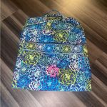 Vera Bradley Floral Garment Bag with Blue and Green Pattern Photo 13
