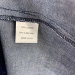 Beck En Dark Blue Cotton Chambray Shift Dress Size Medium Photo 2