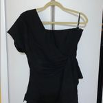 Bebe asymmetric crepe dress Photo 4
