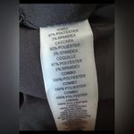 Vince Camuto  Chiffon Bodice Jumpsuit Size 2 Black Short Sleeve Mock Neck Photo 4