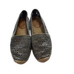 Michael Kors Women's Size 8 Blue Darci Slip On Flat Espadrille Shoes Photo 1