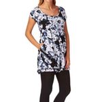 MINKPINK  rose black & white button down romper Photo 1