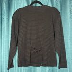 EXPRESS  Campagnie Internationale Vintage 90 Black Button Cardigan Retro Blazer L Photo 3