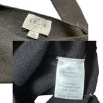 Lilis Women Long sleeve criss cross back crop top sweater Black size Large Photo 6