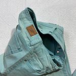 American Eagle  Stretch Denim Skinny Jean Blue Green Womens Size 0 Photo 4