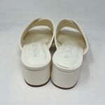 Rachel Zoe Garland Chunky Heel Mule Slide sandals Shoes Size US 10M off white Photo 3