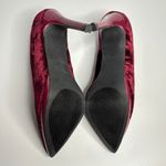 Penny Loves Kenny Women's Opus PL Stiletto Pumps in Wine Crushed Velvet Photo 8
