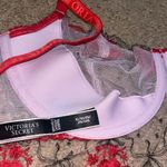 Victoria's Secret Victoria’s Secret VS Rosebud Dot Wicked Teddy Sheer Metallic Mesh Floral Red XL Photo 8