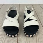 Sorel Roaming Crisscross Espadrille Chevron Pattern Sandals US8.5 Chalk $110 Photo 2