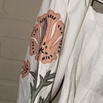 Free People tunic In Bloom shirt Spring Summer White Pullover Top Blouse small Photo 2