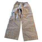 Motel Rocks Motel Size Small Women Carge Wide Leg Khaki Tan Brown Pants Y2K Trouser Photo 5