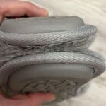 Rachel Roy Gray Faux Fur Padded Open Toe Rubber Outsole Slippers Size M 7-8 Photo 8