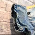 Fiorucci Vintage 90’s Women’s Large  Denim Off the Shoulder Fitted Corset Top Photo 9