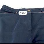 St. John Sport Navy Blue stretch Ponte xdress Pants Size 12 5 pocket style Photo 6
