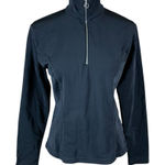 Nils Sportswear Black Quarter Zip Fleece Lined‎ Ski Base Layer Top XL Athleisure Photo 0