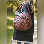 Free People Movement NWT FP Movement Surplus Shine Carryall In Nutshell! sold Out Color $98 Retail No refunds or cancellations  Photo 3