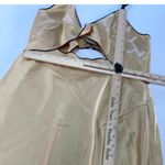 Bec & Bridge Dress Womens 10 Gold Yellow Hazel Cutout Slit Side Gown Satin Photo 9