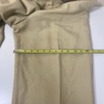 Ralph Lauren Lauren Sz 12 Silk Linen Blend Lined Wide Leg Casual Pants Beige Photo 7