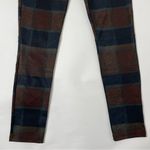 Sanctuary  Harvest Plaid Pull On Ponte Pants Size Small Photo 5