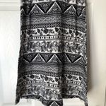 Pink Rose  Black and White Sleeveless dress floral Photo 2