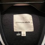 Common Stitch Chic Black and White Varsity Jacket with '89' & Brooklyn Dripping Size L Photo 10