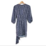 VICI NWT -  Exclusive w/ FATE - Ash Blue Long Sleeve Dress Faux Wrap - Small Photo 1