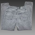 Madewell The MomJean Distressed Black High Rise Jeans Size 26 Photo 1