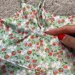 Altar'd State Altar’d State spaghetti strap strawberry mini dress XS Photo 7