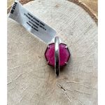 Kendra Scott NWT Davis Stone Sterling Silver Cocktail Ring- Pink Quartz Photo 6