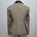 Yoana Baraschi Blazer Jacket Size 4 Striped Lace Trim Career Business Photo 4