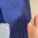 American Vintage VTG Hand Knit Women’s Fair Isle Women's Sweater Cozy Cabincore Cottagecore Blue Photo 1