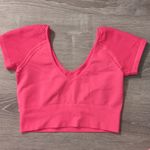 Aerie  Offline Hot Pink Seamless Crop Top Size Small Photo 1