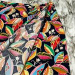 Talbots Tropical Pencil Skirt Faux Wrap Maximalist Bold Bloomcore Cotton Summer Photo 1