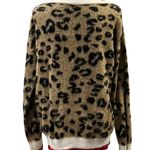 Lulus Women's Leopard Varsity Sweater Size M/L Photo 1