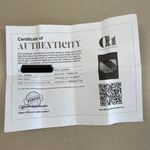 Gucci  Calfskin Diagonal Striped Zumi Chain Wallet - Black Beige - Preloved Photo 14