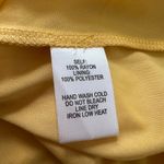 Lulus yellow & white floral short-sleeve mini dress size M Photo 8