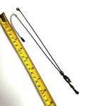 1928 green rhinestone beaded Y necklace Blue Photo 3