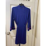 Maidenform  Navy with Pink Polka Dot  Robe  Size Small / MEDIUM Photo 2