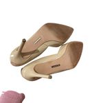 Louise et Cie Hermosah Patent Pointed Toe Pumps Bisque Nude Womens Size 10 Photo 7