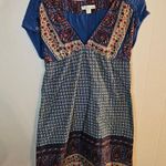 Forever 21 Twentyone Boho Bandana Babydoll Dress Photo 0