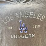 banner supply co los angeles dodgers baseball embroidered tshirt  Photo 2