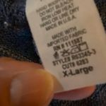 MIA  & Tess XL lightweight long sleeve blue with white stripes top Photo 3