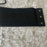 Wide Corset Stretch Belt OSFM 7.5" tall Lace Up 29" long Black Photo 9