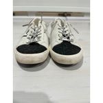 Vintage Havana White Star Glitter Sneakers Red Accent Lace Up Shoes Photo 6