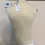 Miou Muse Knit Sweater Vest M Button Front Retro Preppy Cottagecore Women’s Size M Photo 4