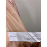 Capulet Anthropologie  Pink Satin Bomber Jacket Nowhere Fast Photo 5