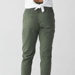 Lululemon NWOT  Street To Studio Pant II *Unlined 28" in fatigue green size 4 Photo 4