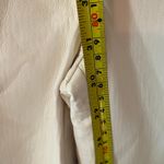 Wilfred Aritzia  White Cream Faux Leather Straight Leg Pants Vegan Women's size 2 Photo 9