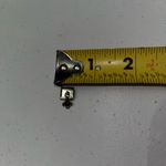 None 💙 Floral Gemmed Dangle Stainless Steel Italian Charm Photo 1