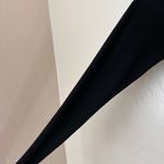 Good American  Black long sleeve U ring midi dress size 2 (M) Photo 5